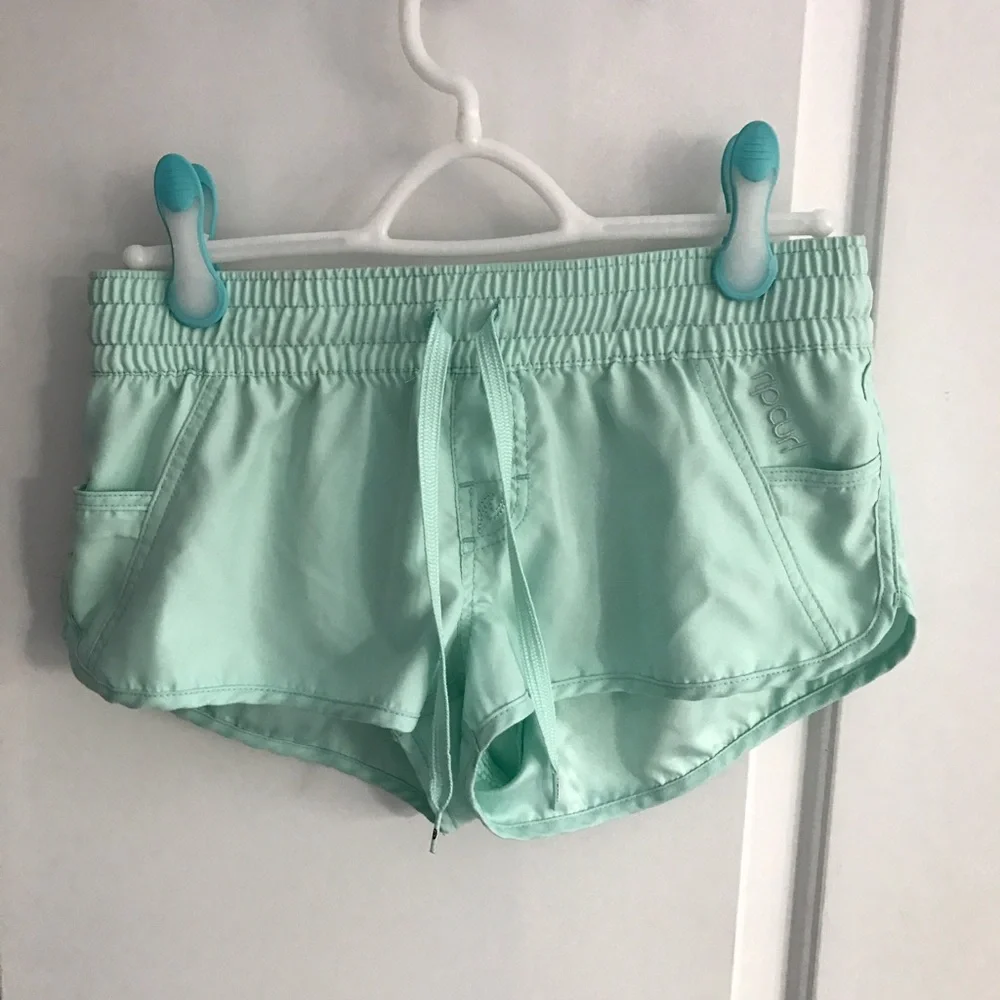 Rip Curl Mint Green Women's Shorts - Picture 1 of 3